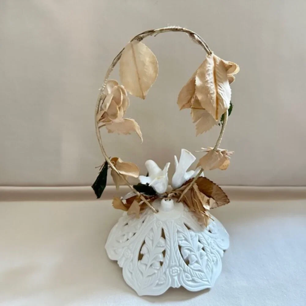 Vintage Wedding Cake Topper